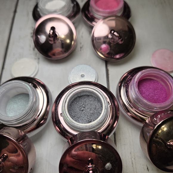 Sistaco Mineral Bond Powder Set - Pink, Silver, White - Picture 2 of 11